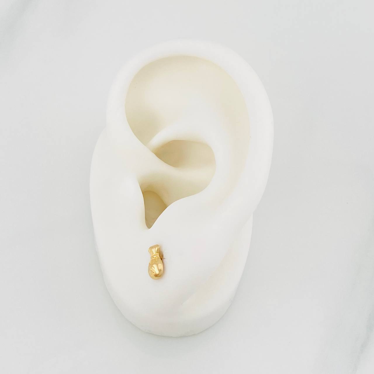 Topos Bolsa de Dinero 0.6g / 6.84mm Oro Amarillo 18K