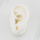 Topos Bolsa de Dinero 0.6g / 6.84mm Oro Amarillo 18K