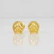 Topos Herradura Caballo 0.65g / 6.35mm Oro Amarillo 18K