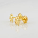 Topos Herradura Caballo 0.65g / 6mm Oro Amarillo 18K
