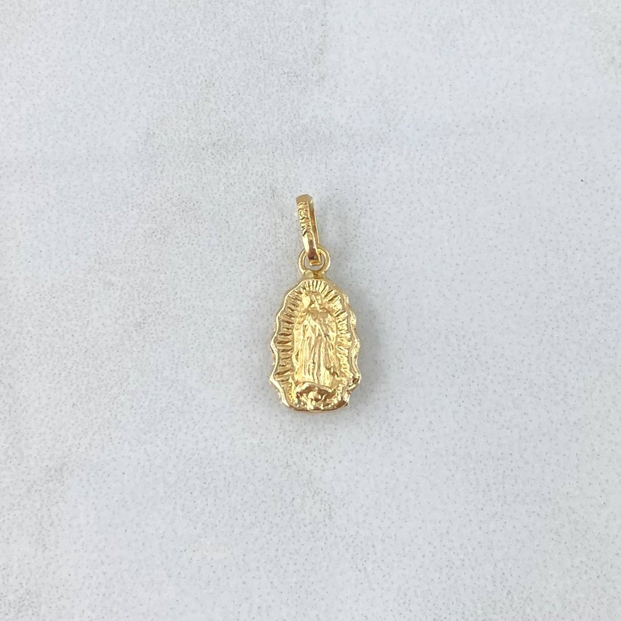 Dije Virgen de Guadalupe 0.4gr / 0.9cm / Oro Amarillo *