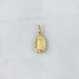 Dije Virgen de Guadalupe 0.4gr / 0.9cm / Oro Amarillo *