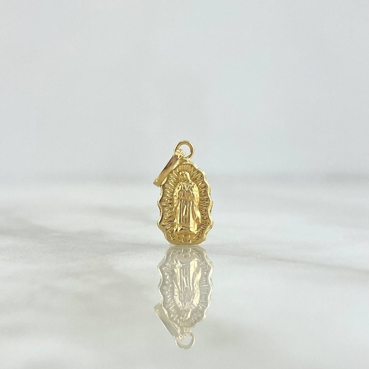 Dije Virgen de Guadalupe 0.4gr / 0.9cm / Oro Amarillo *