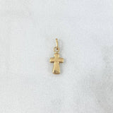 Dije Cruz 0.2gr / 1.5cm / Oro Amarillo