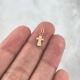 Dije Cruz 0.2gr / 1.5cm / Oro Amarillo