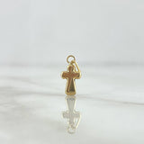 Dije Cruz 0.2gr / 1.5cm / Oro Amarillo