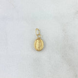 Dije Virgen de Guadalupe 0.3gr / 0.8cm / Oro Amarillo *