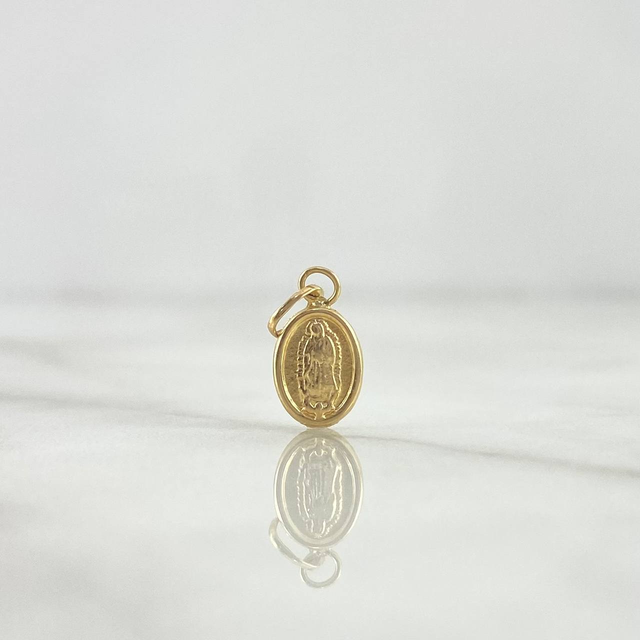 Dije Virgen de Guadalupe 0.3gr / 0.8cm / Oro Amarillo *