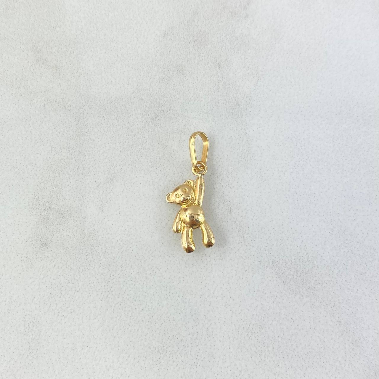 Dije Oso 0.5gr / 1.5cm / Oro Amarillo *