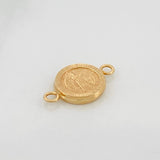 Herraje San Benito 0.85gr / 1.8cm / Oro Amarillo 18K &