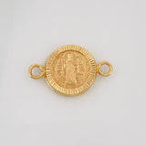 Herraje San Benito 0.85gr / 1.8cm / Oro Amarillo 18K &