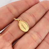 Dije Virgen Milagrosa 1.4gr / 2cm / Oro Amarillo 18K &