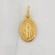 Dije Virgen Milagrosa 1.4gr / 2cm / Oro Amarillo 18K &