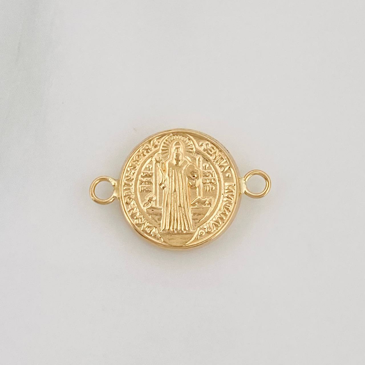 Herraje San Benito 0.7gr / 1.8cm / Oro Amarillo 18K &