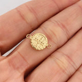 Herraje San Benito 0.5gr / 1.6cm / Oro Amarillo 18K &