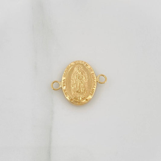 Herraje Virgen De Guadalupe 0.75gr / 1.9cm / Oro Amarillo 18K &