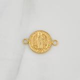 Herraje San Benito 1gr / 1.6cm / Oro Amarillo 18K &