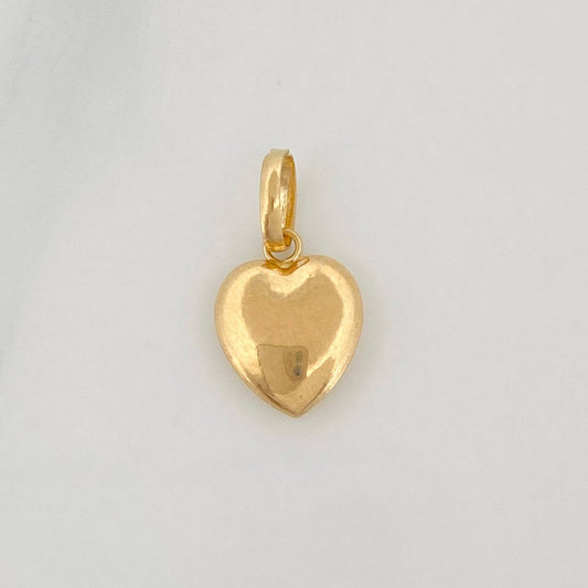 Dije Corazon  0.5gr / 1.5cm / Oro Amarillo 18K %
