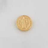 Herraje San Benito 1.45gr / 1.5cm / Oro Amarillo 18K &