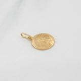 Dije Medalla Virgen Milagrosa 0.55gr / 2cm / Oro Amarillo 18K &