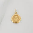 Dije Medalla Virgen Milagrosa 0.55gr / 2cm / Oro Amarillo 18K &
