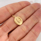 Dije Virgen Milagrosa 0.65gr / 2.1cm / Oro Amarillo 18K &