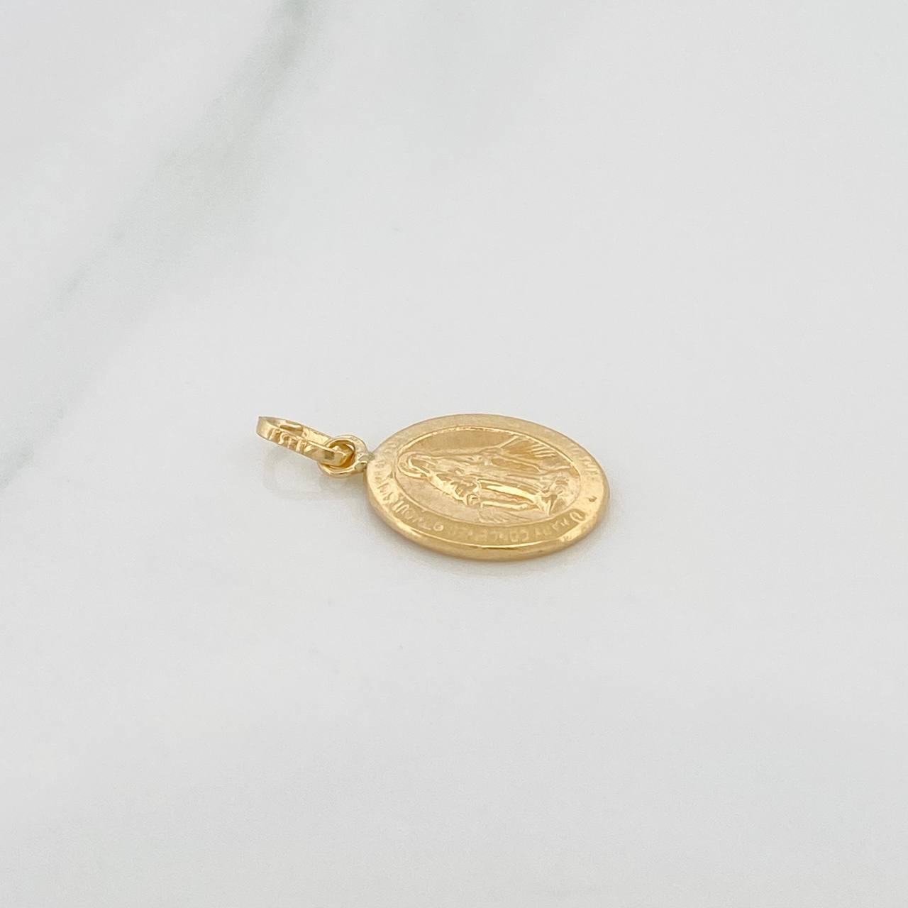 Dije Virgen Milagrosa 0.65gr / 2.1cm / Oro Amarillo 18K &