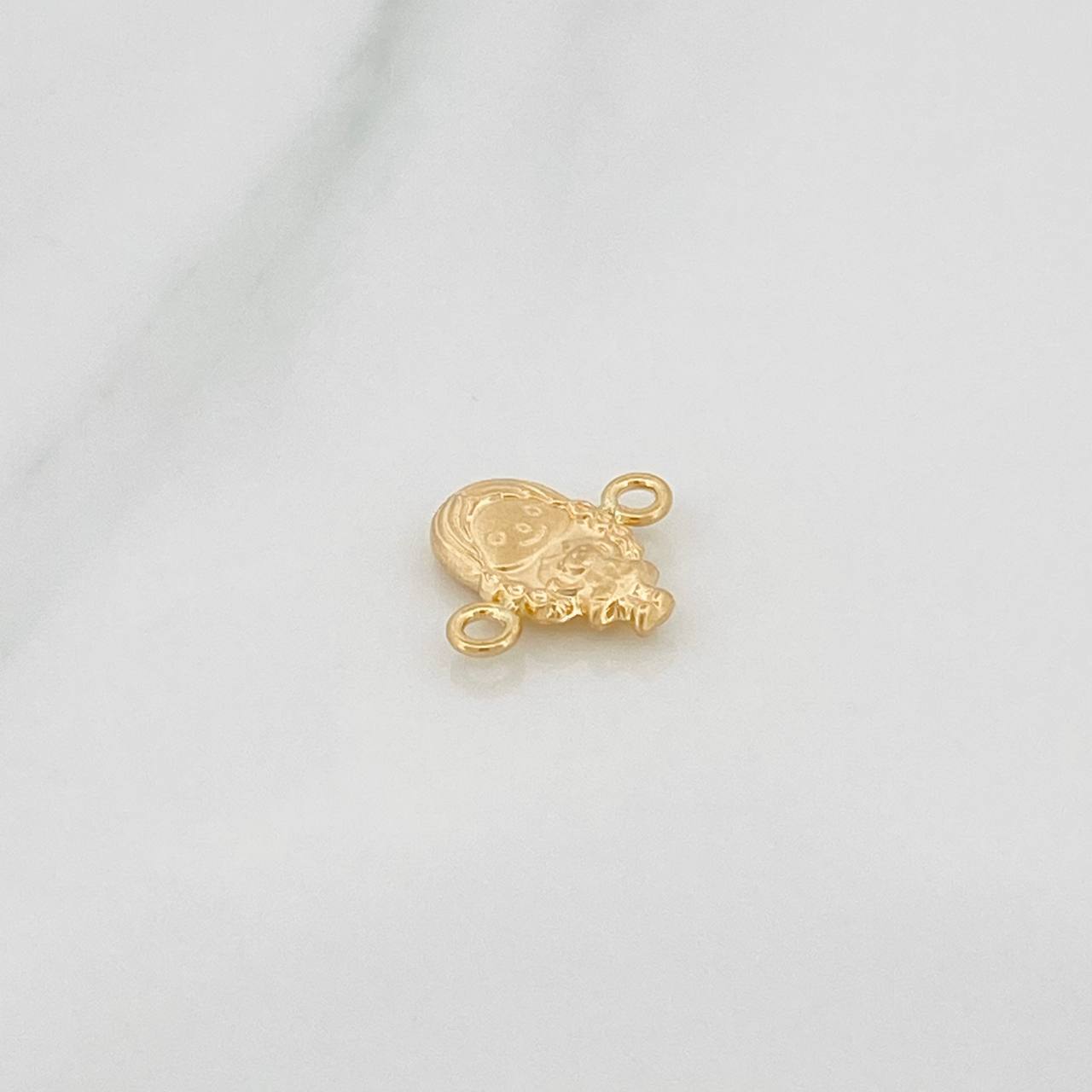 Herraje Niña 0.5gr / 1.3cm / Oro Amarillo 18K