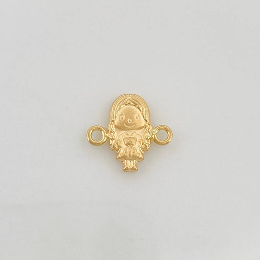 Herraje Niña 0.5gr / 1.3cm / Oro Amarillo 18K