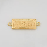 Herraje One Dólar 1.4gr / 2.6cm / Oro Amarillo 18K &