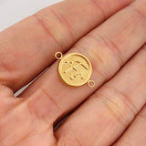 Herraje Fe 0.85gr / 1.8cm / Oro Amarillo 18K