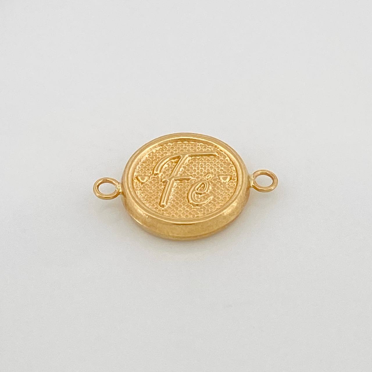 Herraje Fe 0.85gr / 1.8cm / Oro Amarillo 18K