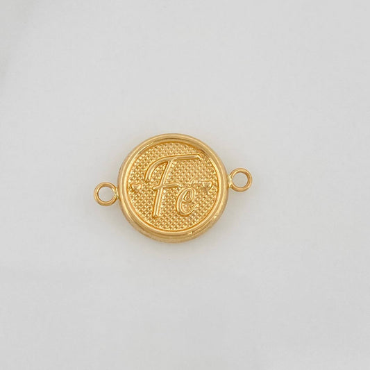 Herraje Fe 0.85gr / 1.8cm / Oro Amarillo 18K