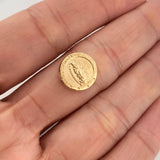 Herraje Virgen De Guadalupe 0.75gr / 1.2cm / Oro Amarillo 18K
