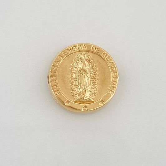 Herraje Virgen De Guadalupe 0.75gr / 1.2cm / Oro Amarillo 18K