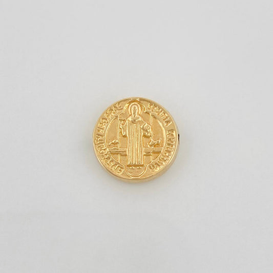 Herraje San Benito 0.7gr / 1.2cm / Oro Amarillo 18K &