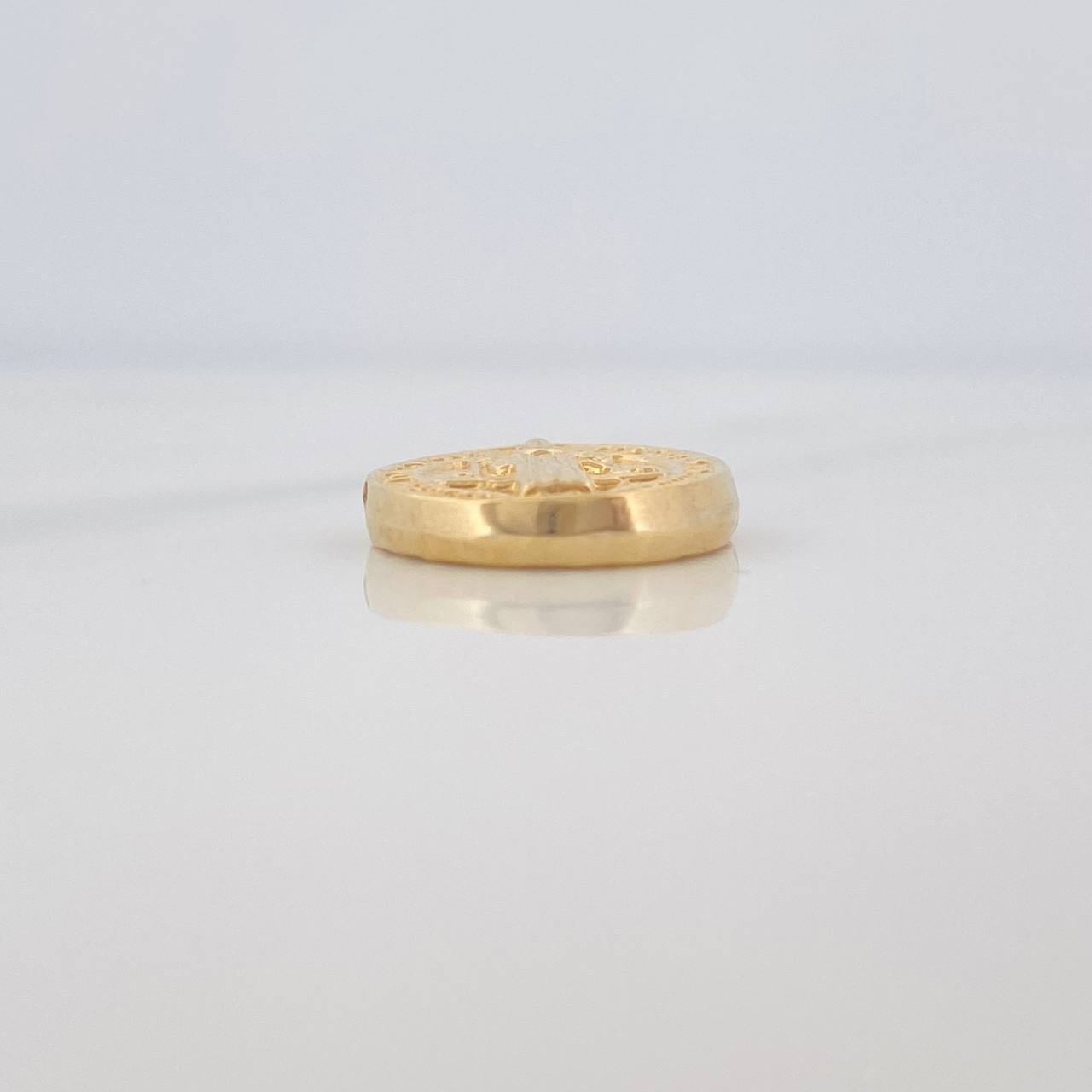 Herraje San Benito 0.7gr / 1.2cm / Oro Amarillo 18K &