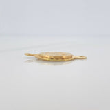 Herraje San Benito 1.1gr / 2cm / Oro Amarillo 18K &