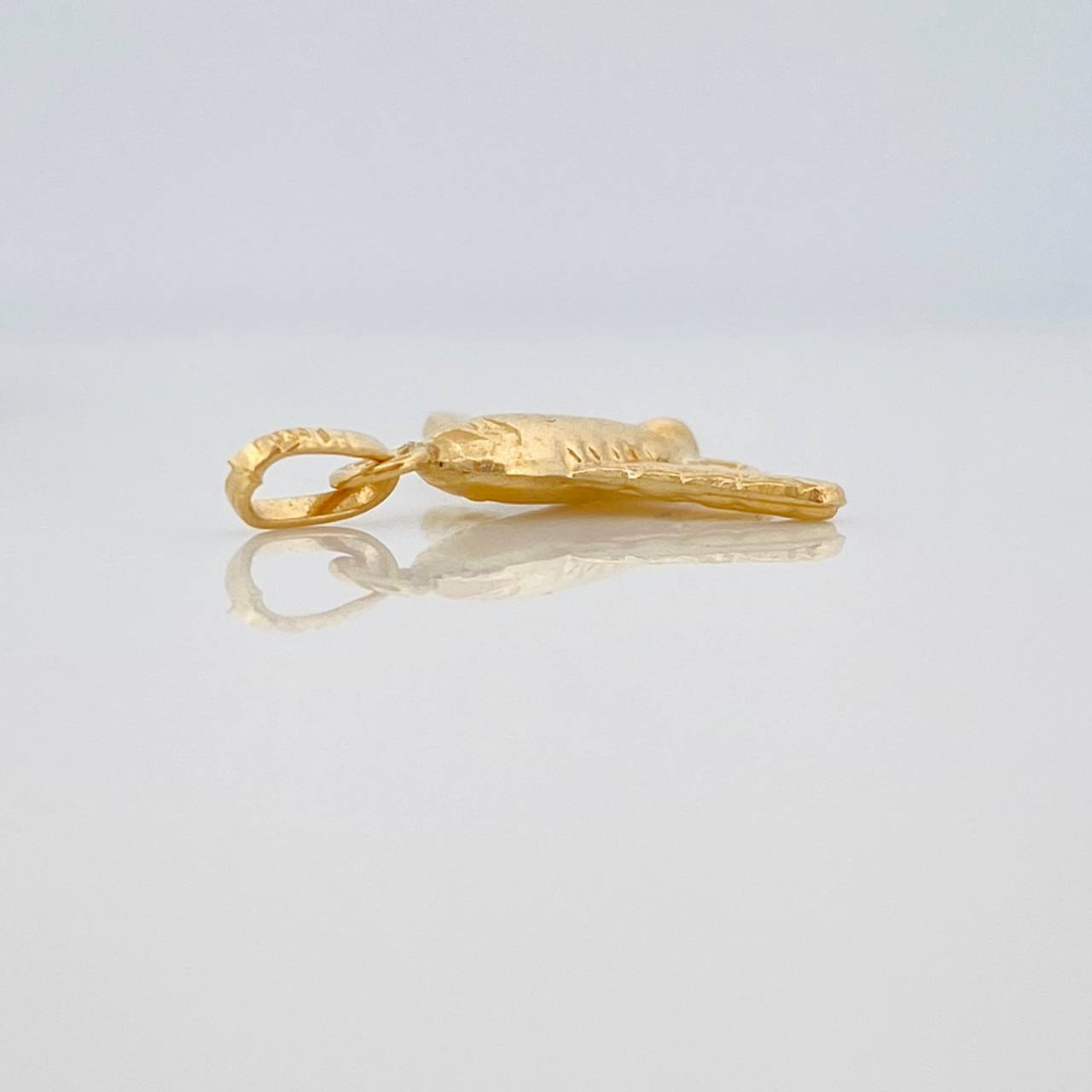 Dije Avion 0.5gr / 1.9cm / Oro Amarillo 18K