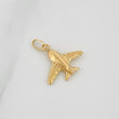 Dije Avion 0.5gr / 1.9cm / Oro Amarillo 18K