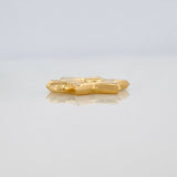 Herraje Estrella De David 0.6gr / 1.5cm / Oro Amarillo 18K