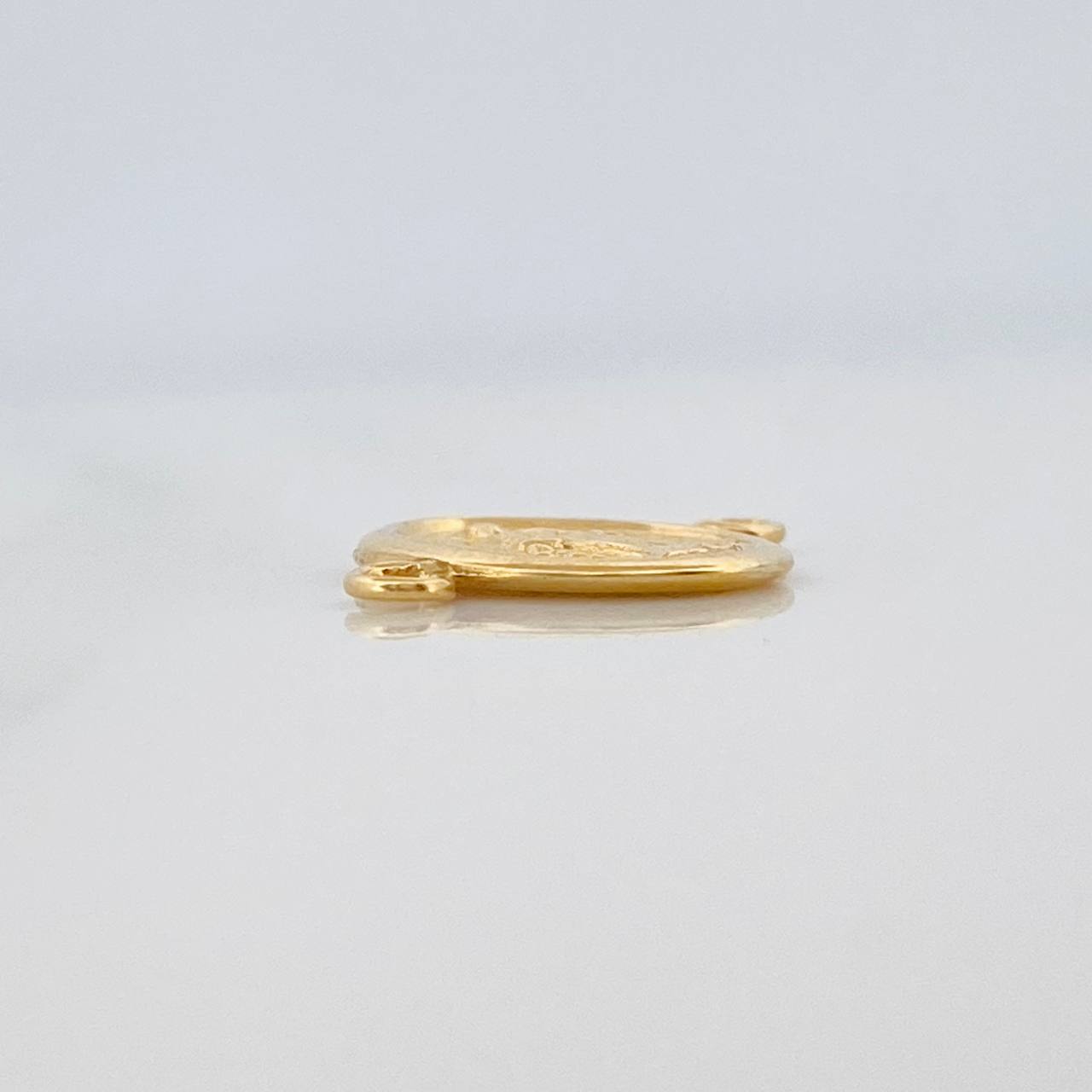 Herraje Virgen Milagrosa 0.45gr / 1.5cm / Oro Amarillo 18K &