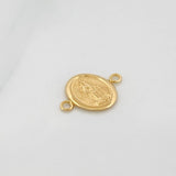 Herraje Virgen Milagrosa 0.45gr / 1.5cm / Oro Amarillo 18K &
