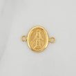 Herraje Virgen Milagrosa 0.45gr / 1.5cm / Oro Amarillo 18K &