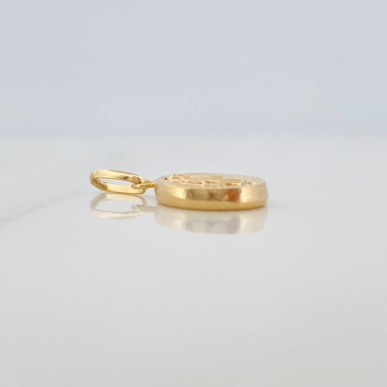 Dije San Benito 0.7gr / 2cm / Oro Amarillo 18K &