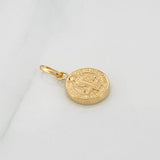 Dije San Benito 0.7gr / 2cm / Oro Amarillo 18K &