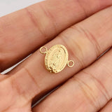 Herraje Virgen De Guadalupe 0.5gr / 1.5cm / Oro Amarillo 18K