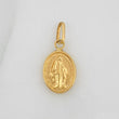Dije Virgen Milagrosa 0.55gr / 2cm / Oro Amarillo 18K &