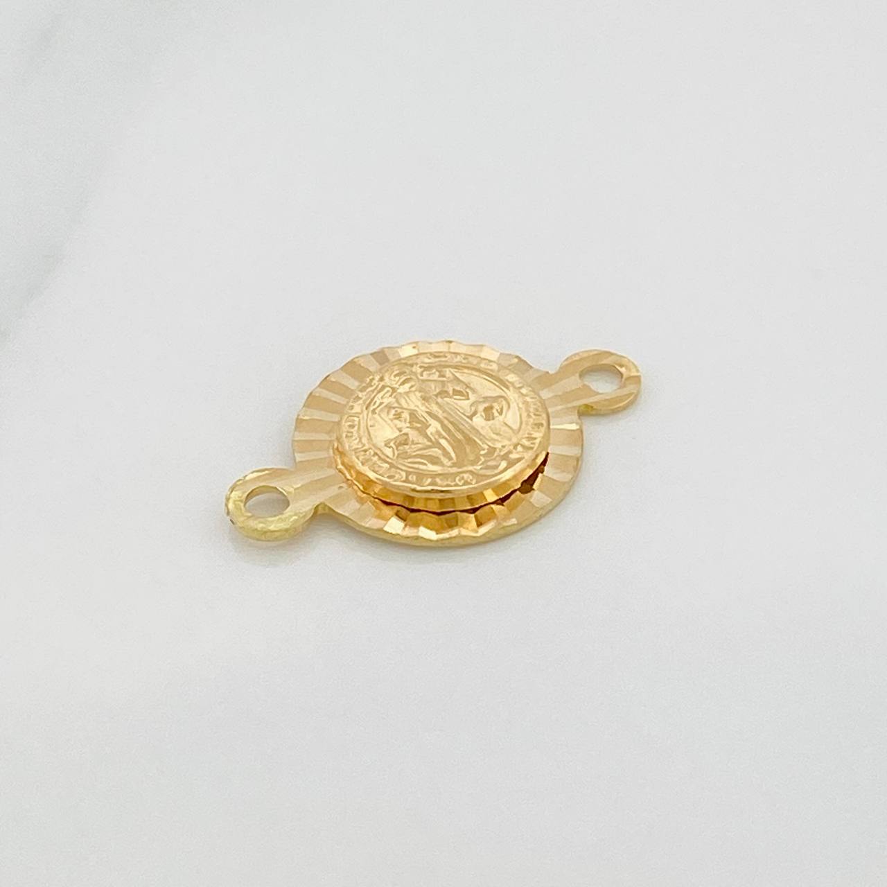 Herraje San Benito 1gr / 1.7cm / Oro Amarillo 18K &