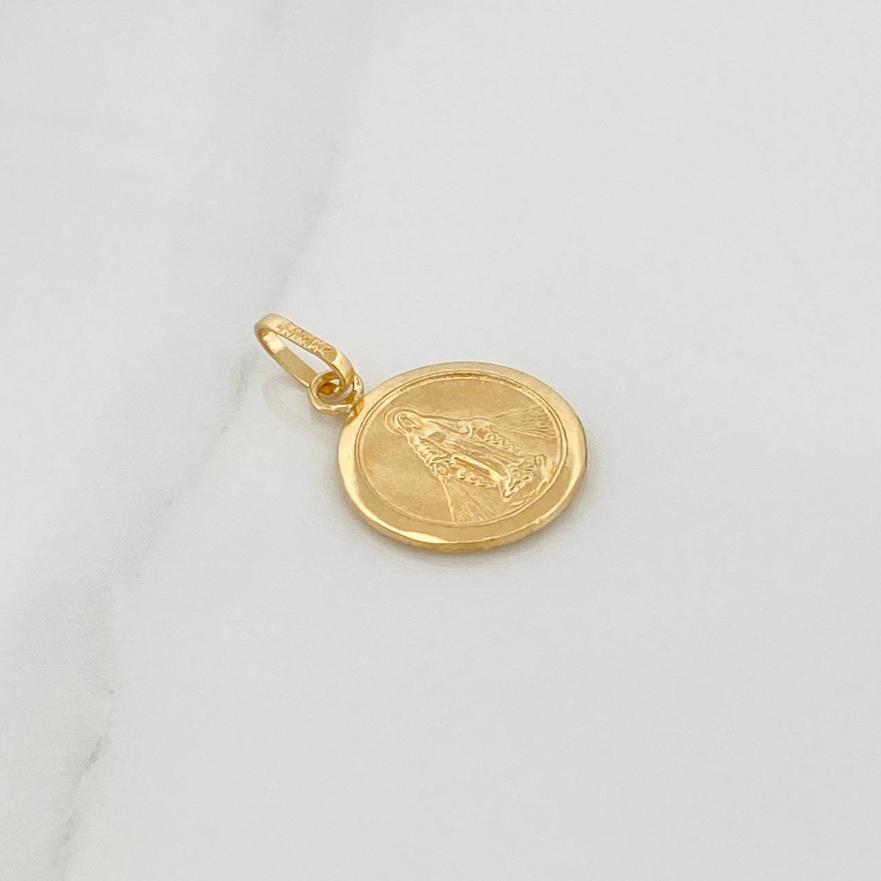 Dije Virgen Milagrosa 0.45gr / 1.8cm / Oro Amarillo 18K &